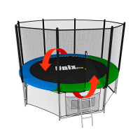 Батут UNIX line Classic 6 ft (outside)