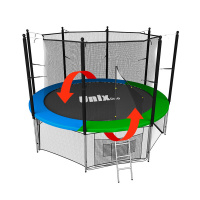 Батут UNIX line Classic 8 ft (inside)