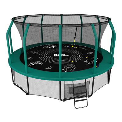 Батут UNIX line SUPREME GAME 12 ft (green)
