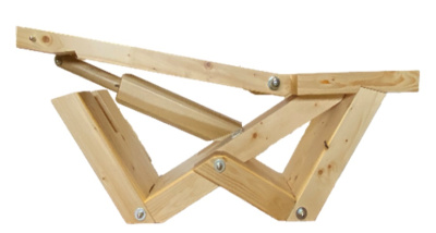Скамья деревянная WOODGYM W-Bench Pistons (сосна)