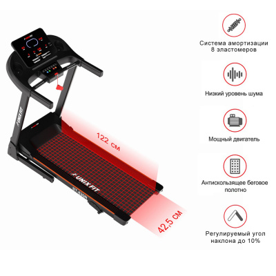 Беговая дорожка UNIXFIT ST-630R Black