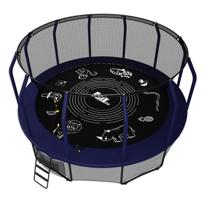 Батут UNIX line SUPREME GAME 14 ft (blue)