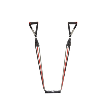 Набор трубчатых эспандеров Reebok, черный/серый