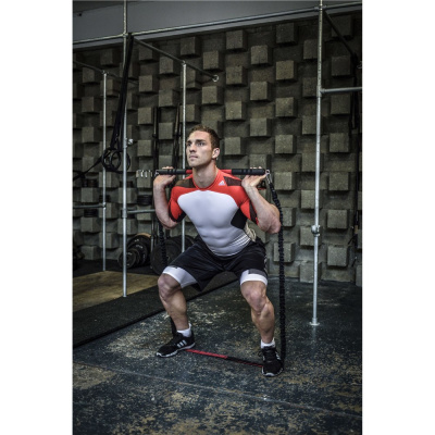 Гриф с эспандерами Adidas