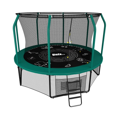 Батут UNIX line SUPREME GAME 8 ft (green)
