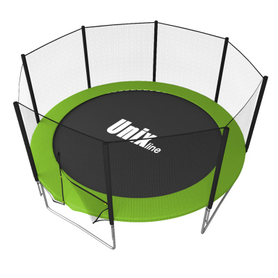 Батут UNIX line Simple 12 ft Green (outside)