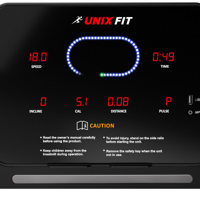 Беговая дорожка UNIXFIT ST-630R Black