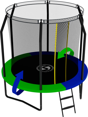 Батут SWOLLEN Prime Black 8 FT