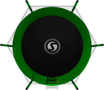 Батут SWOLLEN Lite 8 FT (Green) Батут SWOLLEN Lite 8 FT (Green)