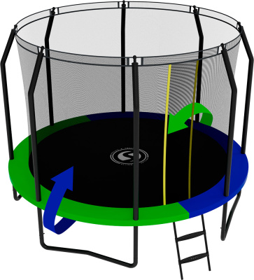 Батут SWOLLEN Prime Black 10 FT