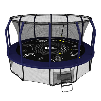 Батут UNIX line SUPREME GAME 16 ft (blue)