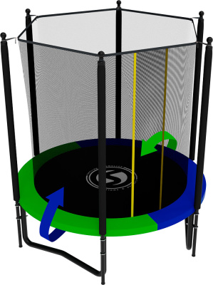 Батут SWOLLEN Classic Black 6 FT