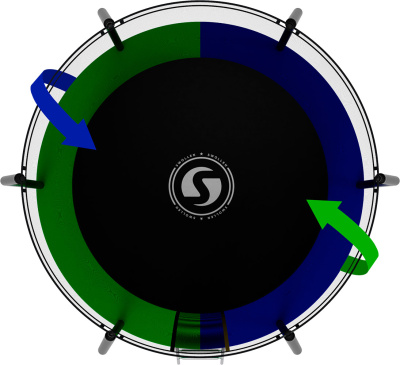 Батут SWOLLEN Prime 8 FT